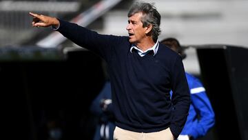 Pellegrini, ante el Celta.
