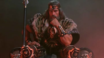 Arnold como Conan el Bárbaro