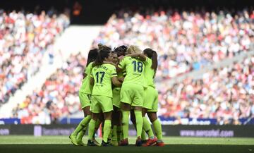 La atacante del Barcelona aprovech¨® un saque de esquina para marcar el 0-1