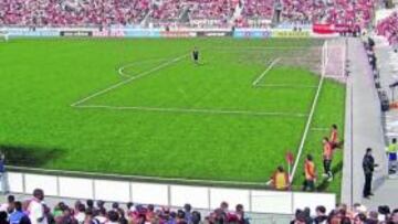 <b>IMAGEN HABITUAL. </b>Hasta el pasado jueves, el césped del BMO Field era de césped artificial, como demuestra la imagen.