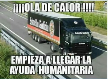 Los mejores memes para sobrellevar las altas temperaturas 