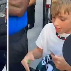 Jalen Hurts surprises fan with his own autographed headphones