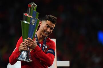 Cristiano Ronaldo consiguió junto con su selección la primera edición de la Liga de las Naciones de la UEFA.