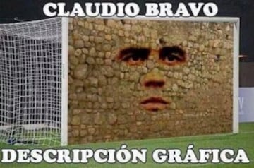 Bravo es protagonista de los memes tras el triunfo de Chile