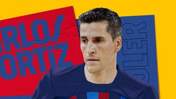 Carlos Ortiz, renovado con el Barça hasta 2023.