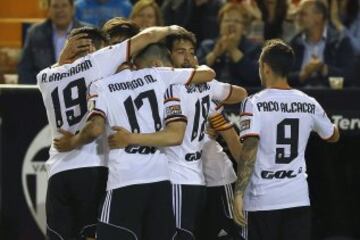 1-10. Javi fuego celebró el primer gol.