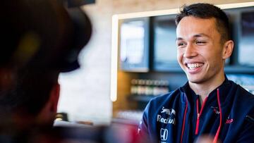 Albon se subirá al Red Bull desde Spa.