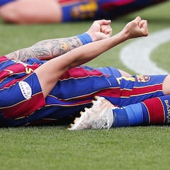 Jenni Hermoso: "Llegar a la final de la Champions ya es un logro"