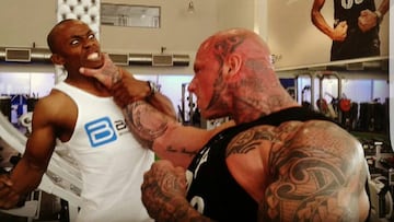 Martyn Ford, en una de sus im&aacute;genes de su p&aacute;gina de Facebook.