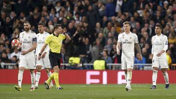 La plantilla del Real Madrid sale tocada del 1-4 ante el Ajax que supuso el adi&oacute;s a la Champions. 