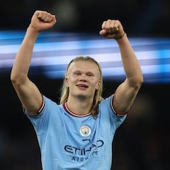 Erling Haaland breaks Premier League scoring record with seven games remaining