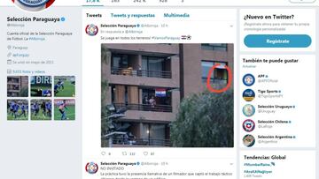 Paraguay denunció espionaje a sus prácticas en el Monumental