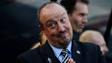 El entrenador espa?ol del Newcastle, Rafa Ben¨ªtez, durante un partido.