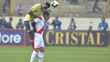 Per&uacute; vs Colombia