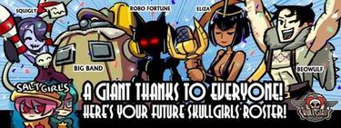 Skullgirls llegará a PC con cinco nuevos luchadores