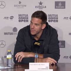 Del Potro da sus favoritos para ganar el Open de Madrid y lo primero que hace es excluirse