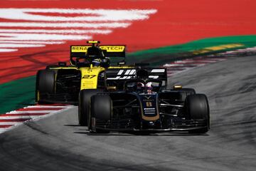 Romain Grosjean y Nico Hulkenberg 