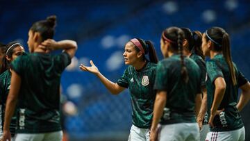 Cristina Ferral of Mexico during the game Haiti vs Mexico (Mexican Womens National team), corresponding Group A of Concacaf W (Womens) Championship 2022, at BBVA Bancomer Stadium on July 07, 2022.
<br><br>
Cristina Ferral de Mexico durante el partido Haiti vs Mexico (Seleccion Nacional Femenil Mexicana), correspondiente Grupo A del Campeonato W (Femenino) de Concacaf 2022, en el Estadio BBVA Bancomer el 07 de julio de 2022.