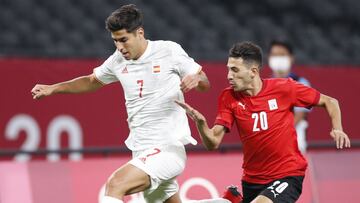 22/07/21 JUEGOS OLIMPICOS TOKIO 2020 JJOO
PARTIDO EN SAPPORO SELECCION OLIMPICA ESPAÑOLA
ESPAÑA - EGIPTO
ASENSIO Y AHMED EL FOTOUH