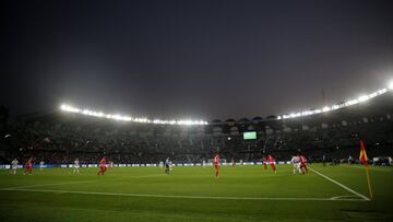 Soccer Football - FIFA Club World Cup - CF Pachuca vs Wydad AC - Zayed Sports City Stadium, Abu Dhabi, United Arab Emirates - December 9, 2017   General view during the match   REUTERS/Amr Abdallah Dalsh
