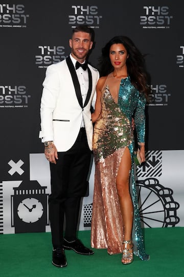 Sergio Ramos and Pilar Rubio.