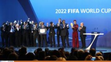 Qatar celebr&oacute; as&iacute; su elecci&oacute;n como sede del Mundial 2022.