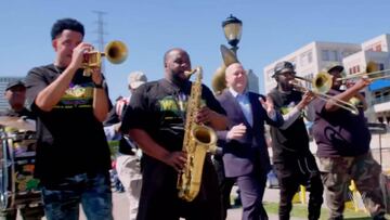 New Orleans se prepara a trav¨¦s del jazz para WrestleMania