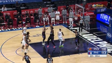 Podríamos haber tenido tiro para décadas: Embiid con 116-113 y desde ahí