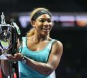 Serena se venga de Halep y levanta su quinto Masters