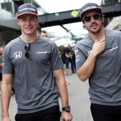 Brown: "Vandoorne es cada vez mejor, está muy cerca de Alonso"
