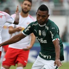 Miguel Borja anota su primer gol con Palmeiras en el 2019