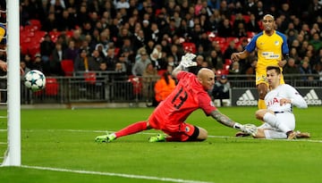 5,47 tiros por gol anotado.