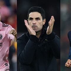 Messi y Cristiano Ronaldo comandan el equipo ideal de Mikel Arteta