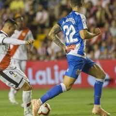 Resumen y goles del Rayo vs. Espanyol de Liga Santander