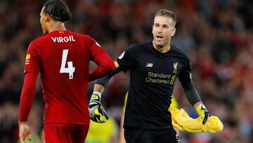 Van Dijk confía en que Adrián dará la talla en la Supercopa