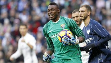 El portero del Fenerbahçe, Carlos Kameni.