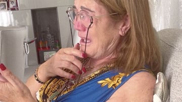Dolores Aveiro llora desconsoladamente por un mensaje de Cristiano