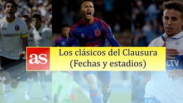 Las fechas en que se disputarán los clásicos en el torneo chileno