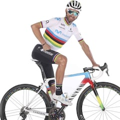 Los retos pendientes de Valverde con el maillot arcoíris en 2019