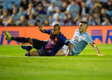 1-0. Maxi Gómez marcó el primer gol.