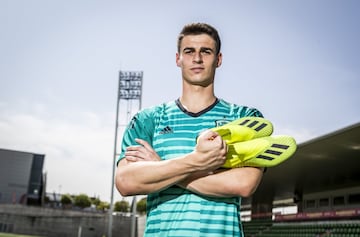 La sesión de fotos de Kepa en su entrevista para el Diario AS