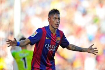 Neymar (Brasil) - FC Barcelona.