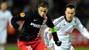 Afellay, con el PSV.