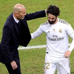 Zidane claudica ante Isco