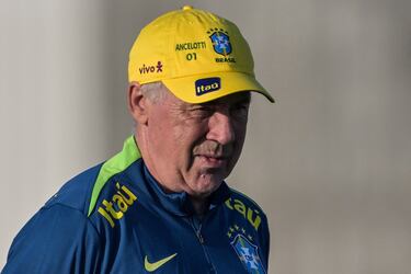 Ancelotti, superestrella en Brasil