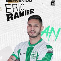 El venezolano Eric Ramírez, segundo refuerzo de Nacional