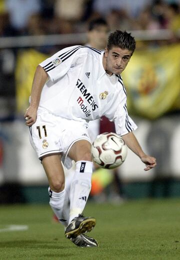 El canterano madridista jugó en el Real Madrid entre 2001 y 2006. En Osasuna estuvo entre 2007 y 2010.