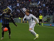 Pisa's JIdrissa Tourè ....During the Serie A soccer match between Pisa and Como at the Cetilar Arena Romeo Anconetani Stadium in Pisa; Center West Italy; Tuesday January 06; 2026 ; Sport Soccer(Photo By Alessandro La Rocca/ LaPresse)