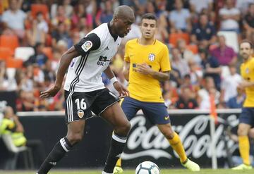 Kondogbia, jugador del Valencia.