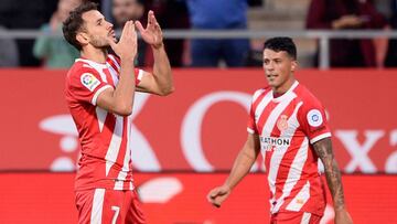 Stuani: "Contra el Atlético tienes que jugar de esa manera"